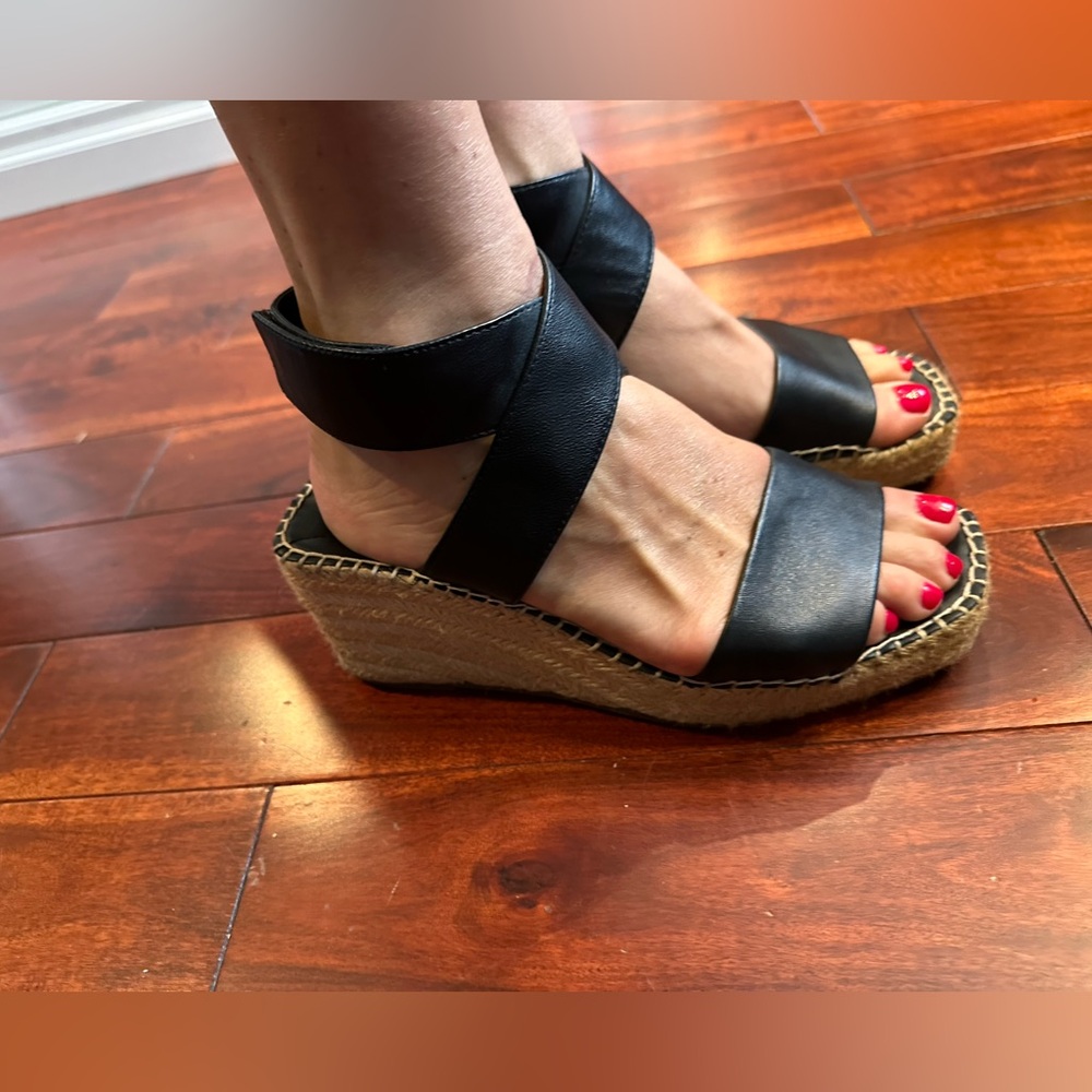 Franco Sarto leather espadrilles